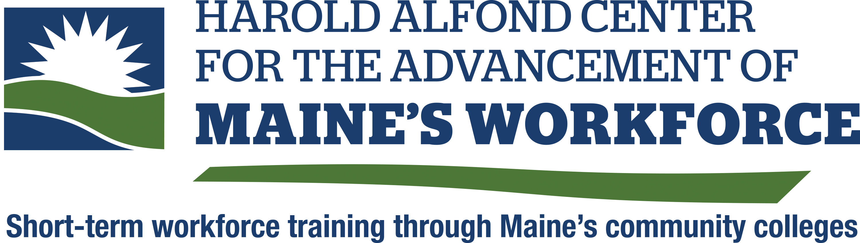 Harold Alfond Center for the Advancement of Maine's Workforce logo